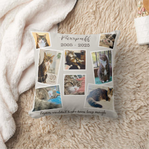 Custom Pet Memorial Photo & Quote Cushion