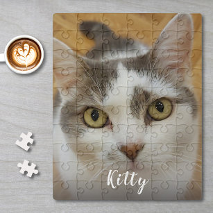 Custom Pet or Family Photo Personalised Jigsaw Puzzle