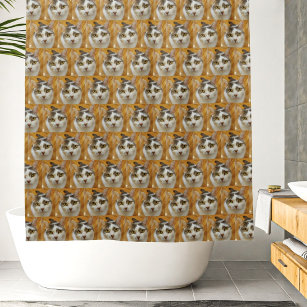 Custom Pet or Family Photo Personalised Shower Curtain