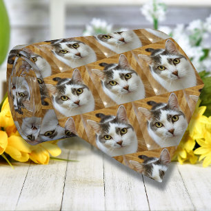 Custom Pet or Family Photo Personalised Tie