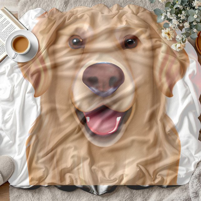 Custom Pet Pen Portrait Blanket (Creator Uploaded)