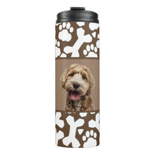 Custom Pet Personalised Picture  Thermal Tumbler