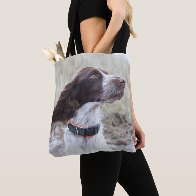 Custom Pet Photo 2 Sided  Tote Bag (Close Up)