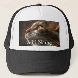 Custom Pet Photo and Text Personalised Trucker Hat