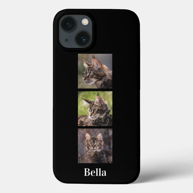 Custom Pet Photo Collage Personalised Case-Mate iPhone Case (Back)