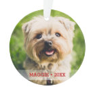 Custom Pet Photo Cute Dog Cat Christmas Tree