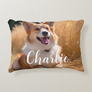 Custom Pet Photo Decorative Cushion
