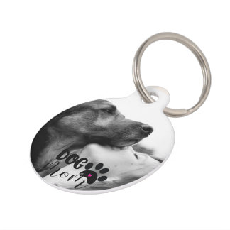 Custom Pet Photo Dog Mum Keepsake Tag
