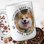 Custom Pet Photo Dog Personalised Grandpa Coffee Mug<br><div class="desc">World's Best Dog Grandpa ... Surprise your favourite Dog Grandpa this Father's Day , Christmas or his birthday with this super cute custom pet photo mug. Customise this dog grandpa mug with your dog's favourite photos, and name. Double sided - you can different photos on each side or the same,...</div>