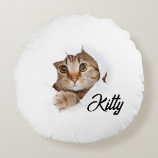 Custom Pet Photo Image Personalised Throw Pillow