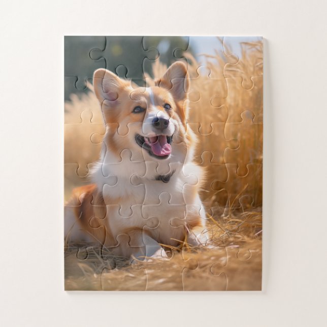 Custom Pet Photo Jigsaw Puzzle (Vertical)