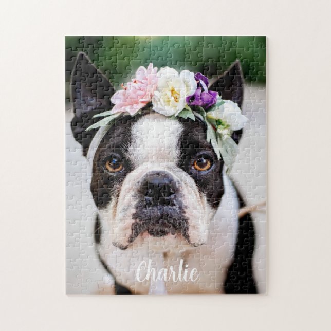 Custom Pet Photo Jigsaw Puzzle (Vertical)