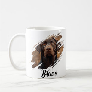 Custom Pet Photo Name Dog Lover Gift Dog Mom Mug