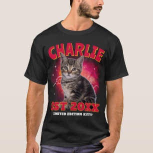 Custom Pet Photo Personalised Bootleg Rap Vintage T-Shirt