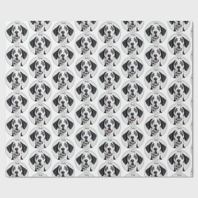 Custom Pet Photo | Personalised Wrapping Paper (Flat)