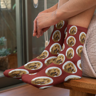 Custom Pet Photo Personalized Pet Lover Socks