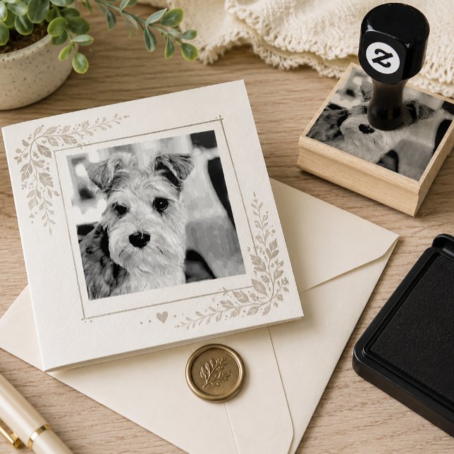 Custom Pet Photo Rubber Stamp (Creator Uploaded)