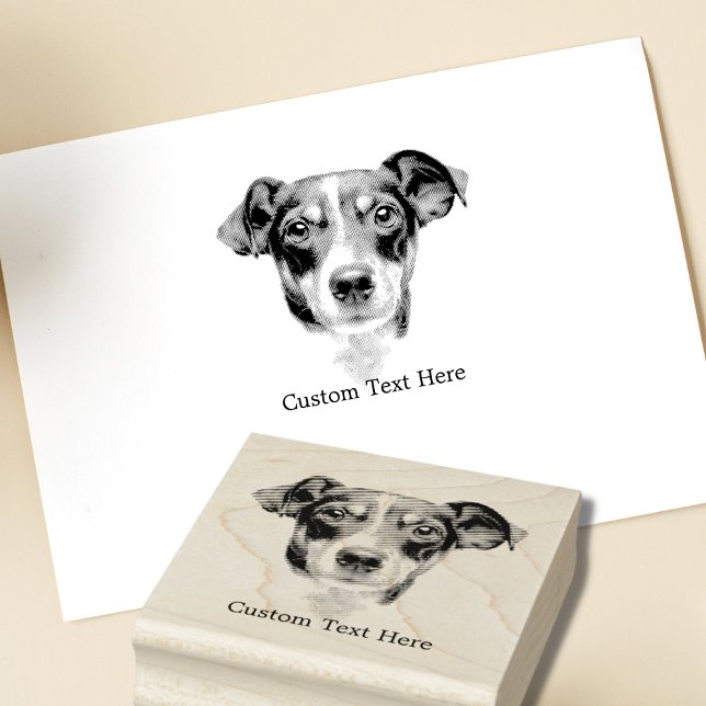 Custom Pet Photo Rubber Stamp (Creator Uploaded)