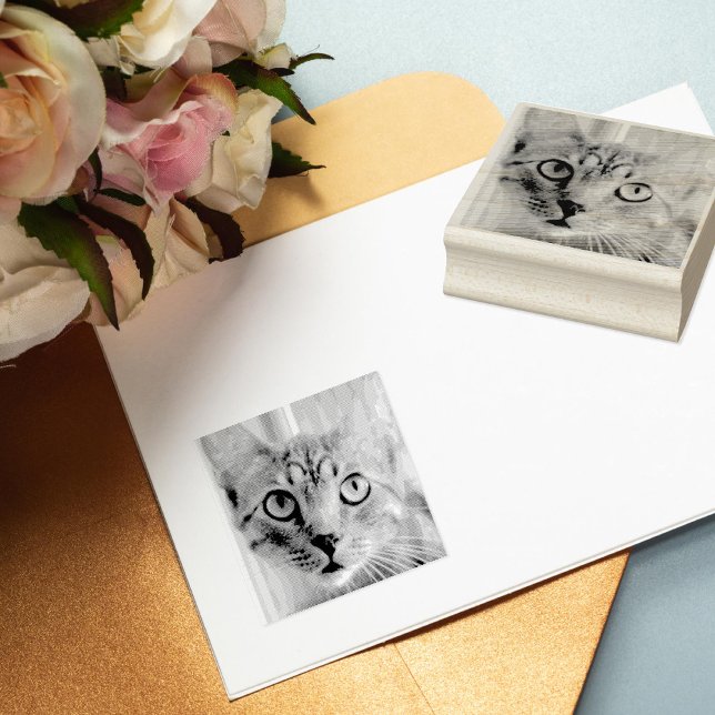 Custom Pet Photo Rubber Stamp (Creator Uploaded)