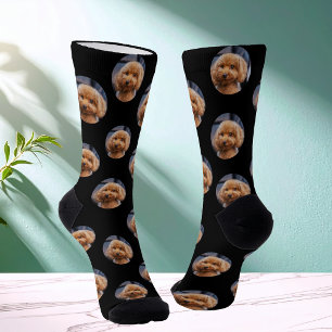 Custom Pet Photo Socks Personalised Pet Face