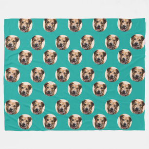 Custom Pet Photo Throw Blanket