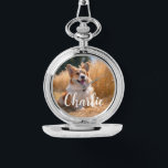 Custom Pet Photo Watch<br><div class="desc">Turn your favourite photo into a unique, personalised gift! Use a family picture, a cute pet photo, or any image you love to create something special. Perfect for holidays or any occasion, these gifts are sure to make your loved ones smile. Note: The photo shown is just an example. Please...</div>