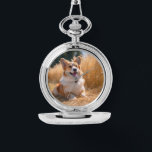Custom Pet Photo Watch<br><div class="desc">Turn your favourite photo into a unique, personalised gift! Use a family picture, a cute pet photo, or any image you love to create something special. Perfect for holidays or any occasion, these gifts are sure to make your loved ones smile. Note: The photo shown is just an example. Please...</div>