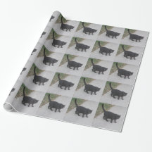 Custom Pet Photo Wrapping Paper