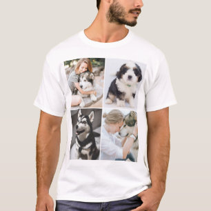 Custom pet photo x4 T-Shirt