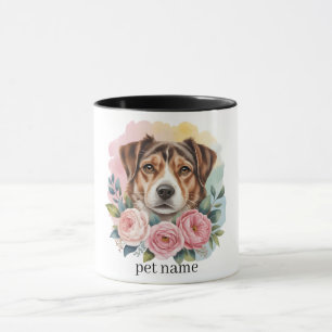 Custom Pet Portrait Mug – Personalised Dog or Cat 