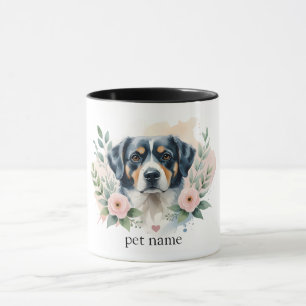 Custom Pet Portrait Mug – Personalised Dog or Cat