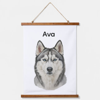 Custom Pet Portrait, Personalized Gift Hanging Tapestry
