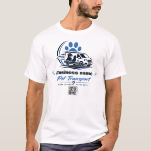 Custom Pet Transport Business T-Shirt