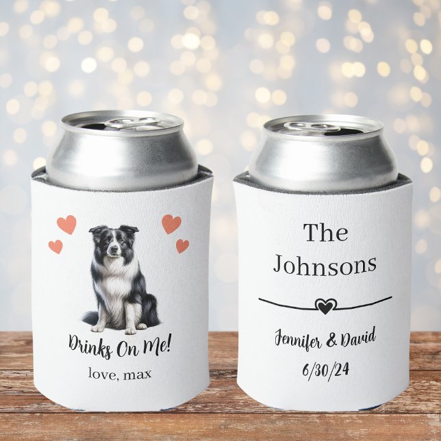 Custom Pet Wedding Can Cooler (Creator Uploaded)