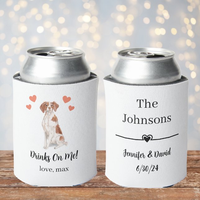 Custom Pet Wedding Can Cooler (Creator Uploaded)