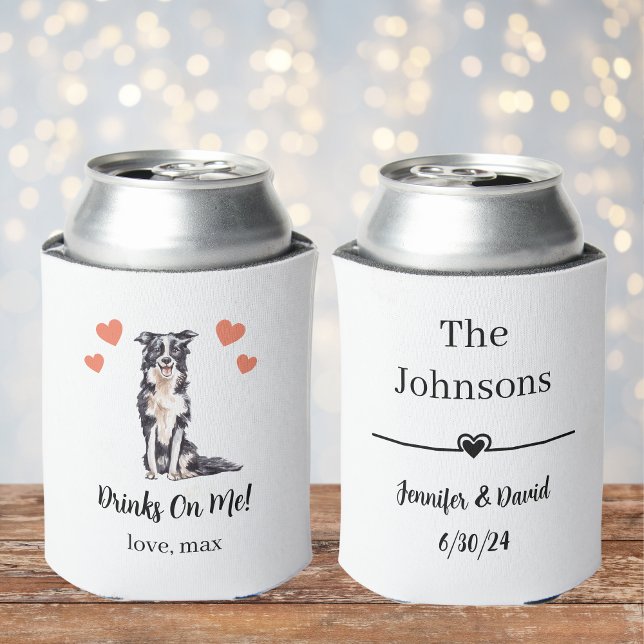Custom Pet Wedding Can Cooler (Creator Uploaded)
