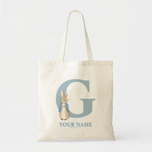 Custom Peter Rabbit - Letter G Tote Bag