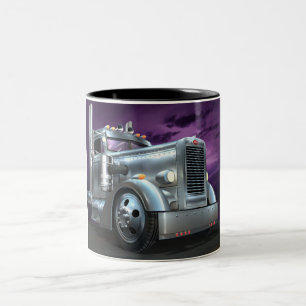 Custom Peterbilt "Silver Ghost" Coffee Mug