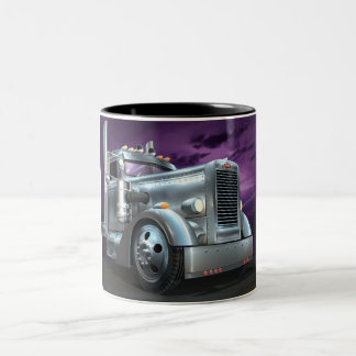 Custom Peterbilt "Silver Ghost" Coffee Mug