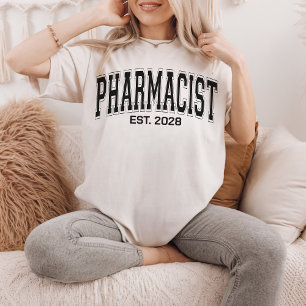 Custom Pharmacist Shirt, Pharmacy Graduation Gift T-Shirt