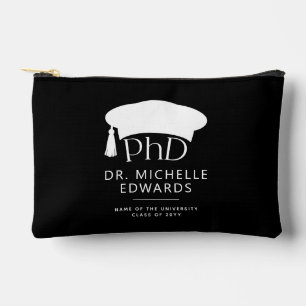 Custom PhD Doctoral Hat Doctoral Degree Graduation Accessory Pouch