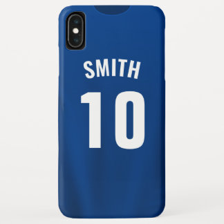 Custom Phone Case Football Shirt - Blue