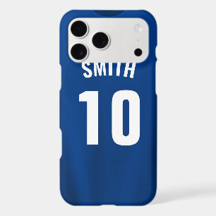 Custom Phone Case Football Shirt - Blue