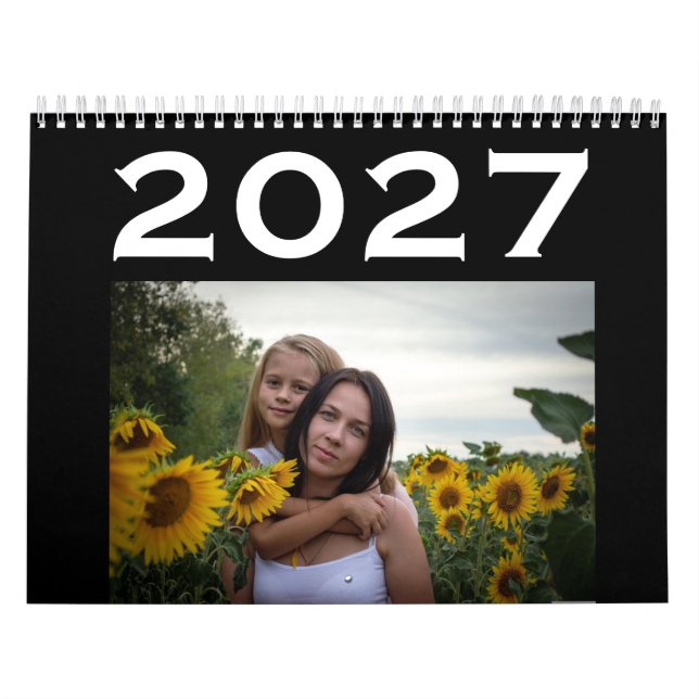 CUSTOM PHOTO 2026 WALL CALENDAR (Cover)