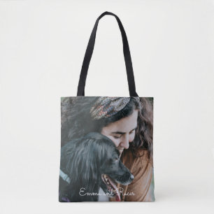Custom Photo 2 Sided  Tote Bag
