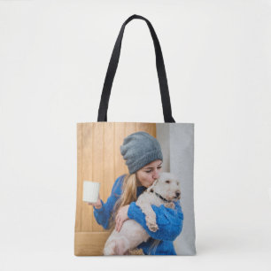 Custom Photo 2 Sided  Tote Bag