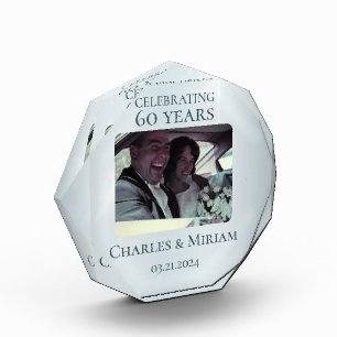 Custom Photo 60th Diamond Anniversary Keepsake