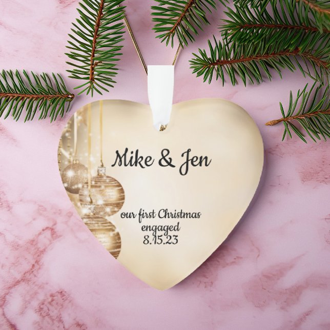 Custom Photo Acrylic Christmas Ornament (Creator Uploaded)