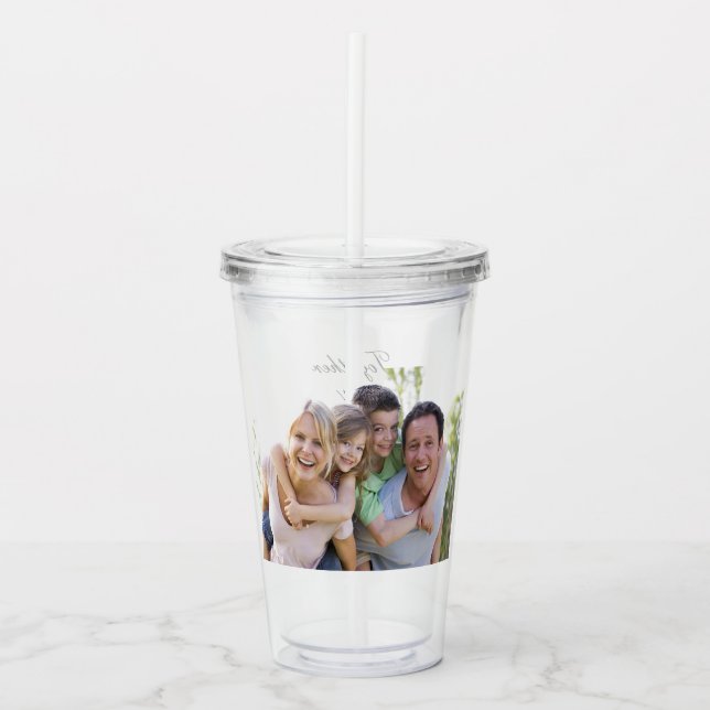 Custom Photo Acrylic Tumbler (Front)