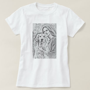 Custom Photo Add Your Own dog mum create your own T-Shirt